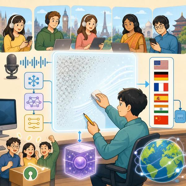 Revolutionizing Multilingual ASR: Discover the First Open-Source Diffusion ASR Model