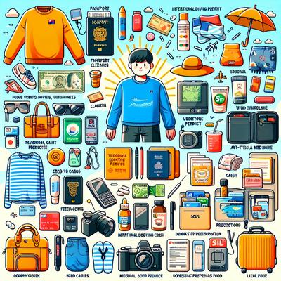 유럽 자유여행 필수 준비물, 이 리스트로 완벽하게 준비하자