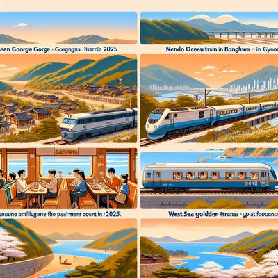 혼자만의 감성을 채우는 기차 여행, 지금 떠나보세요