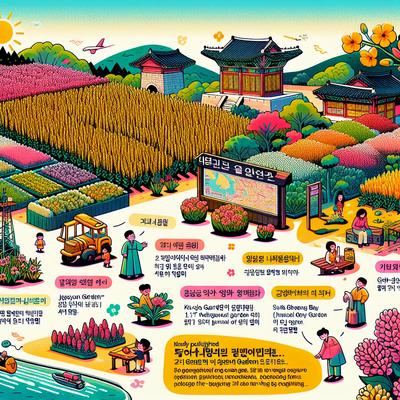 정원이 선사하는 사계절의 아름다움, 꼭 가봐야 할 국내 정원 여행지