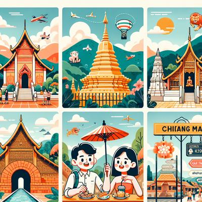 치앙마이의 숨겨진 보물, 놓치지 말아야 할 5대 사원 탐방하기