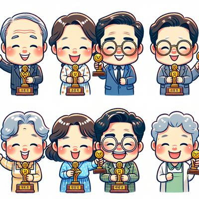 숨겨진 사랑 이야기와 연기 부부의 찬란한 수상 이력