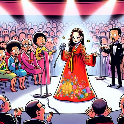 한복으로 일본 무대 정복한 이정현의 놀라운 반전 스토리