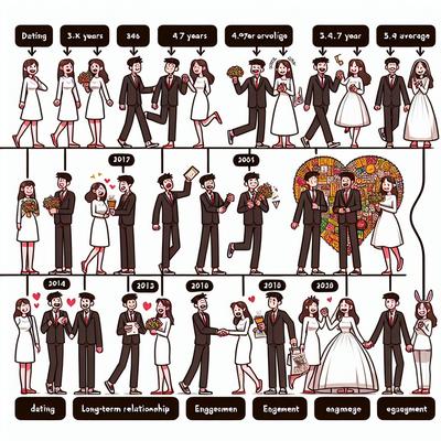 끈질긴 사랑의 길, 3년 연애 후 5년 뒤 결혼의 진실적 이야기