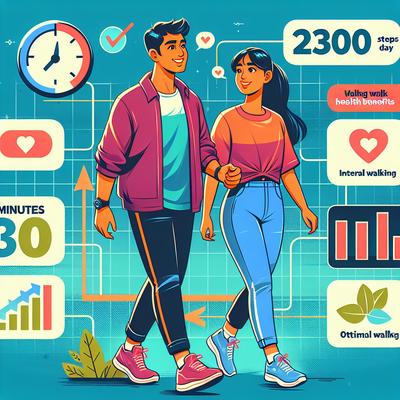 하루 8000보로 건강을 챙기고 걷기 운동의 효과 극대화하기