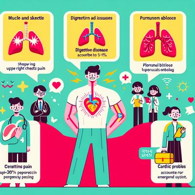 가슴 통증의 숨겨진 원인 4가지 알아보기