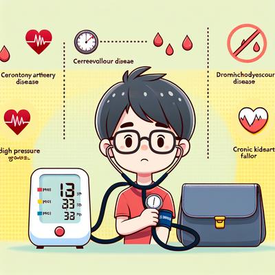 고혈압 방치의 위험성 당신의 심장과 뇌 건강을 위협하는 4가지 합병증