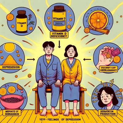 비타민D 부족과 우울증의 숨겨진 관계 당신은 안전한가